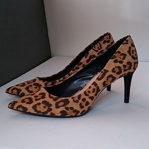 Kelly & Katie  Heels.Leopard / Cheetah design . Size 10 M . Pre-owned .